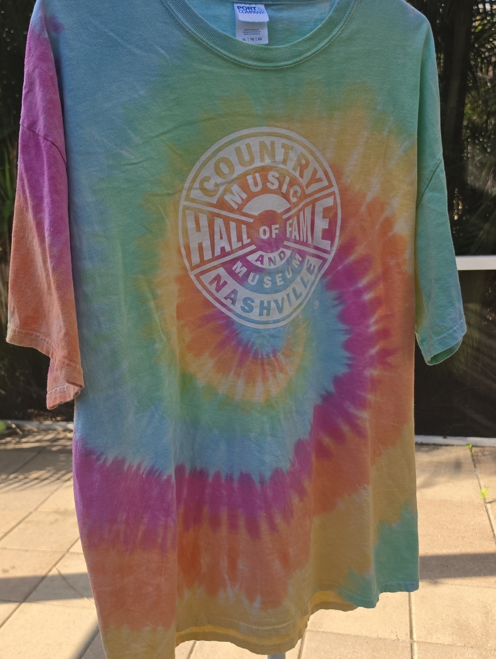Country Music Hall of Fame Nashville Tie-Dye T-Shirt - Multicolor